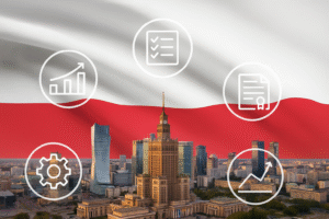 Starting a Business in Poland - View on Warsaw